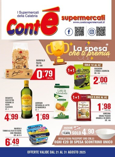 Volantino Contè Supermercati