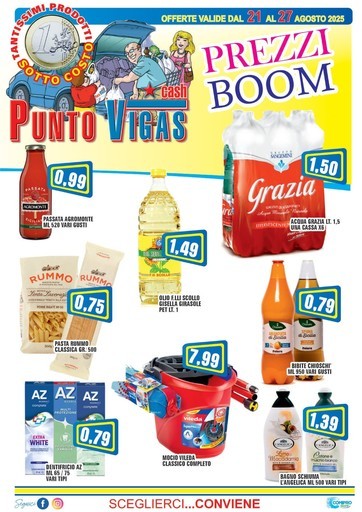 Volantino Punto Vigas