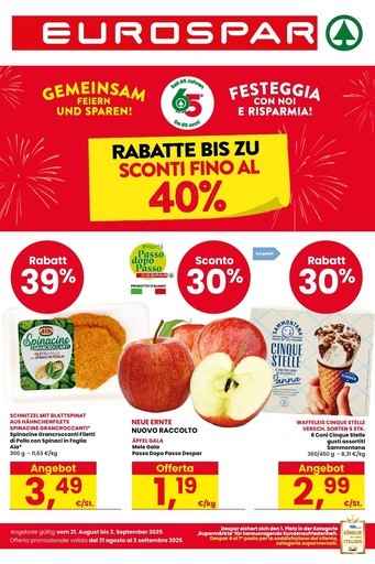 Volantino Eurospar