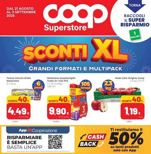 Volantino Coop Alleanza Superstore