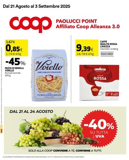 Volantino Coop
