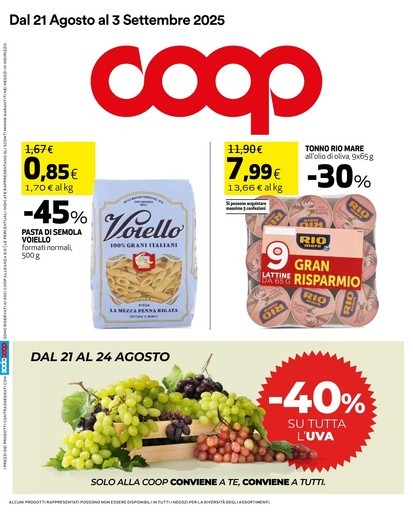 Volantino Coop