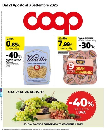 Volantino Coop