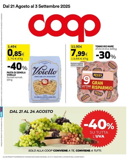 Volantino Coop