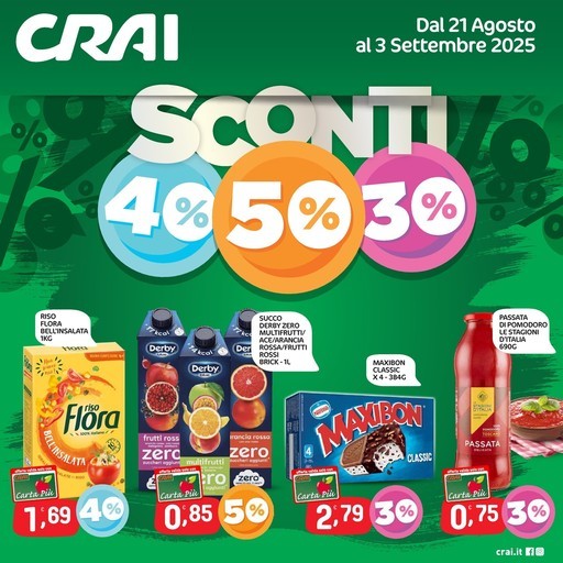 Volantino Crai