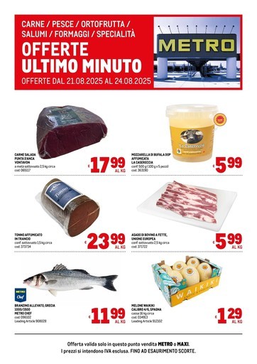Metro - Offerte freschissimi