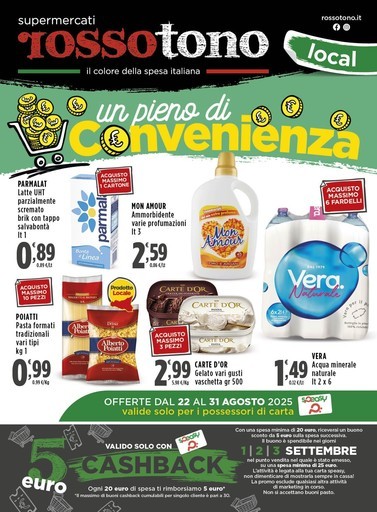 Volantino Supermercati Rossotono Local