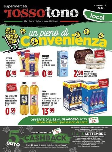 Volantino Supermercati Rossotono Local