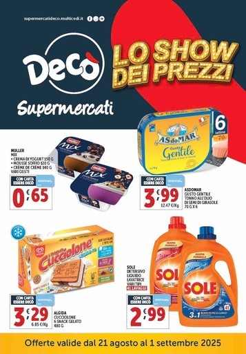 Volantino Deco