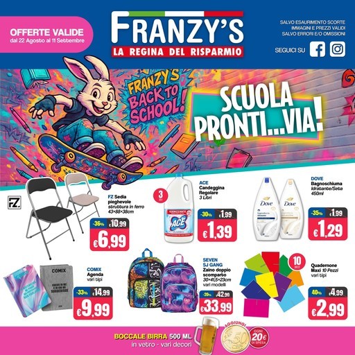 Franzy's - Scuola pronti... via!