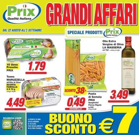 Volantino Prix