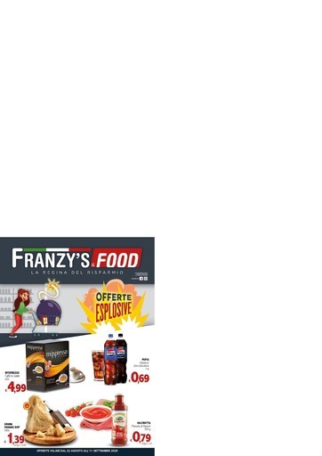 Volantino Franzy's Food