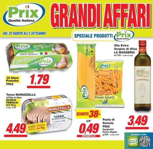 Volantino Prix