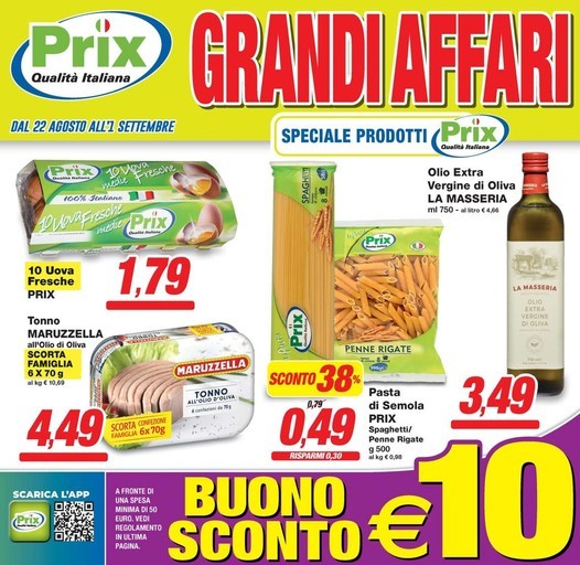 Volantino Prix