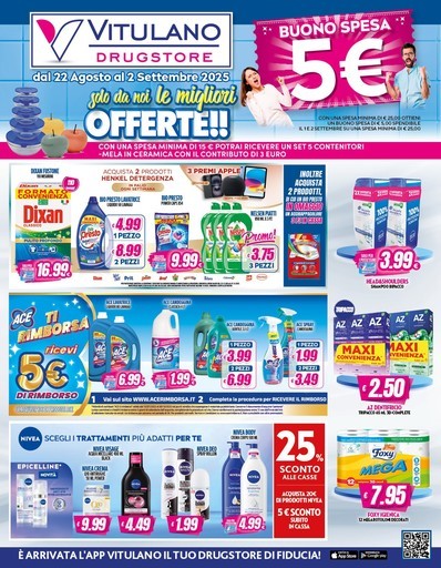 Volantino Vitulano drugstore