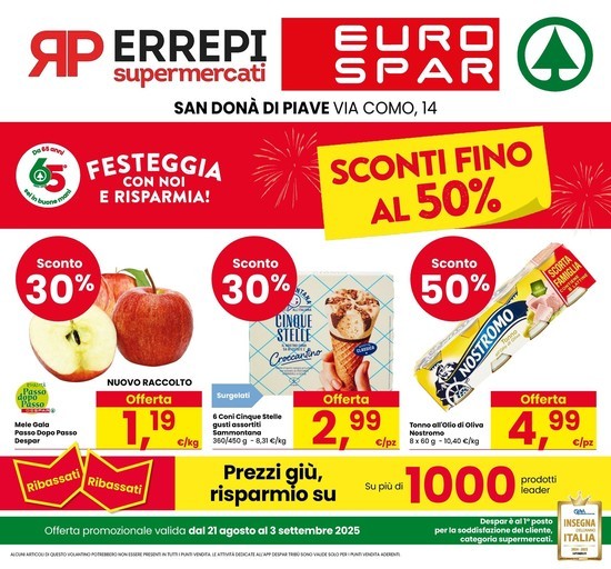 Volantino Eurospar