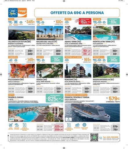Volantino Eurospin Viaggi