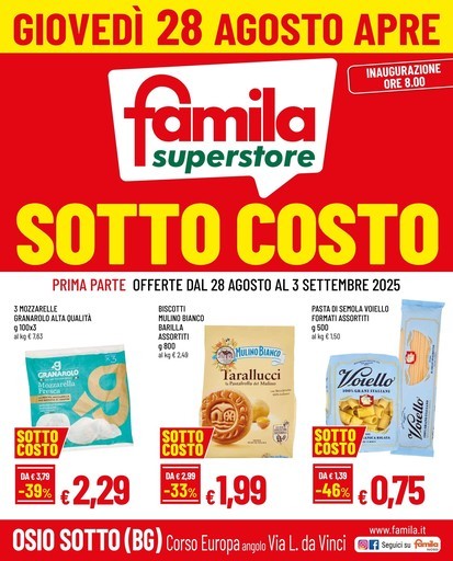 Volantino Famila Superstore