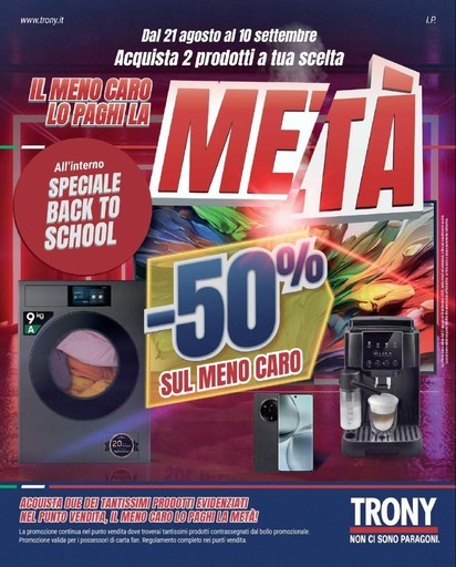 Volantino Trony