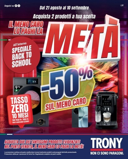 Trony - Il meno caro lo paghi la meta