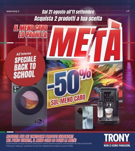 Trony - Il meno caro lo paghi la meta