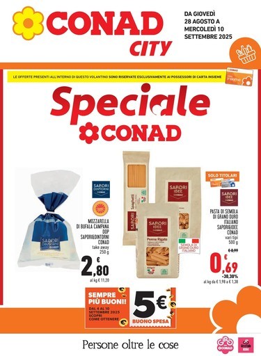 Volantino Conad City