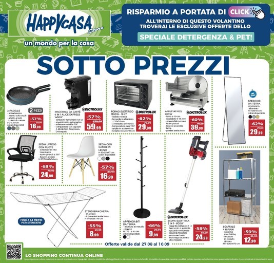 Volantino Happy Casa