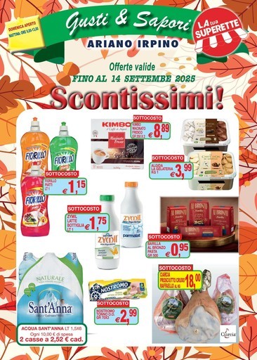 Volantino Gusti e Sapori Supermercato