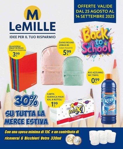 Volantino Le Mille