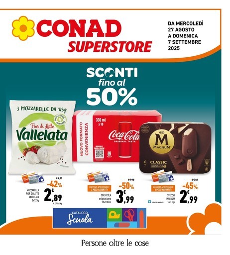 Volantino Conad Superstore