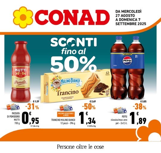 Conad - Sconti fino al 50%
