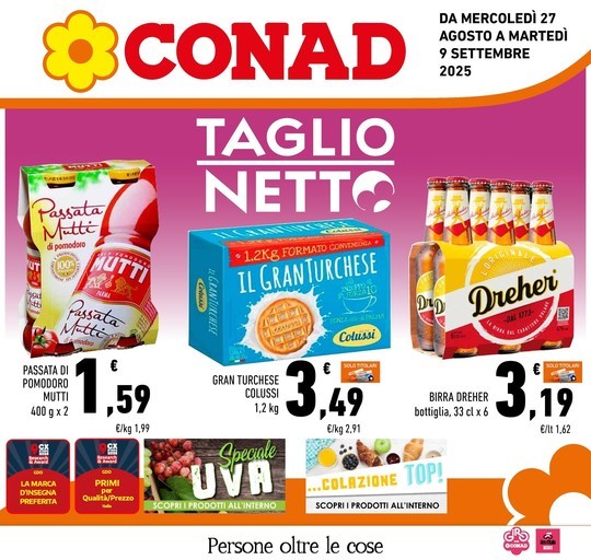Conad - TAGLIO NETTO