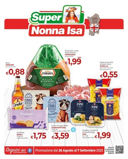 Volantino Supermercati Nonna Isa