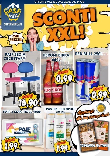 Volantino A Casa Mia