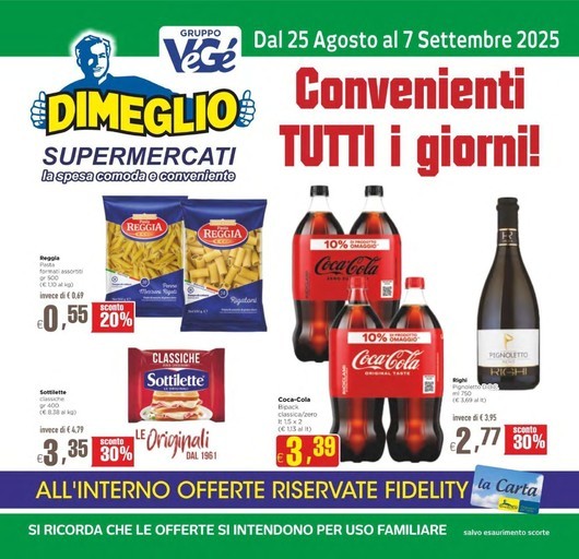 Volantino Dimeglio