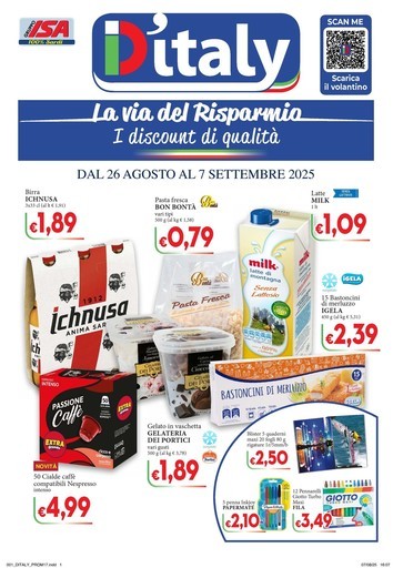 Volantino D'italy