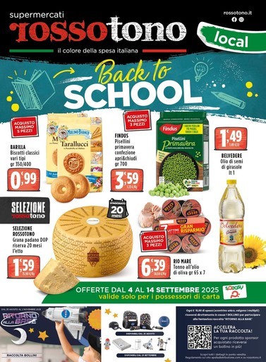 Volantino Supermercati Rossotono Local