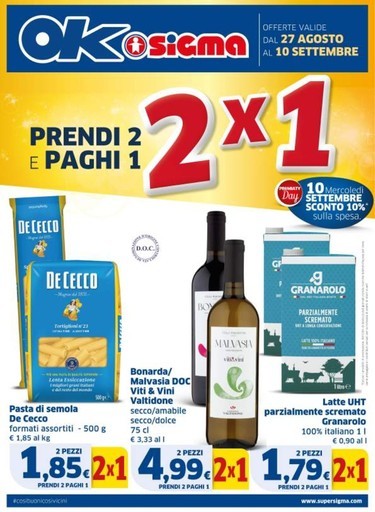 Volantino Ok Sigma