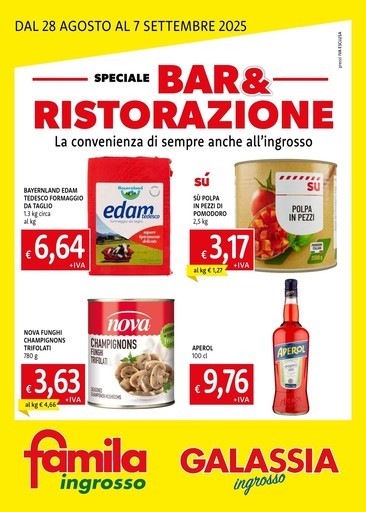 Volantino Galassia