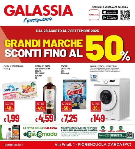 Volantino Galassia