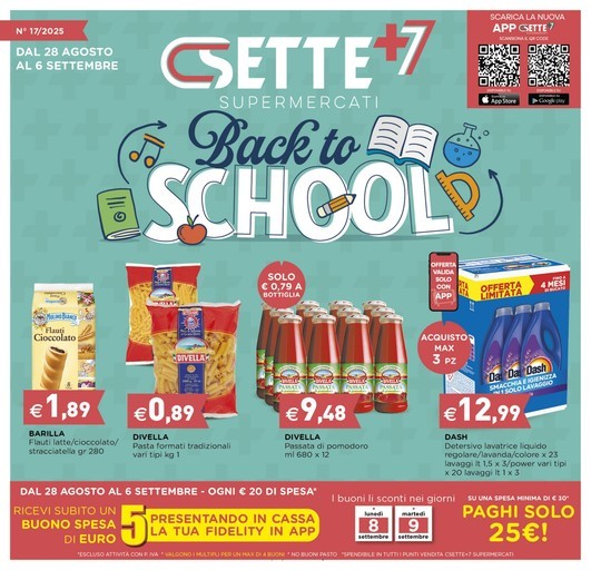 Volantino Csettepiù7 Supermercati
