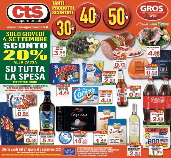 Volantino Cts Supermercati
