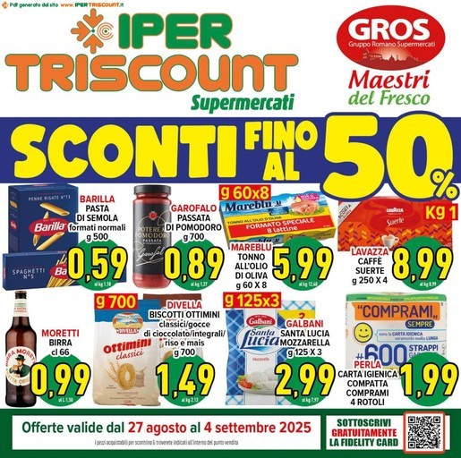 Volantino Ipertriscount