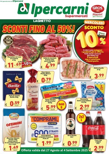 Volantino Ipercarni