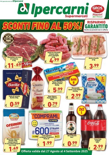 Volantino Ipercarni