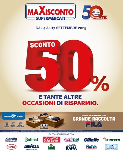 Volantino Maxisconto Supermercati
