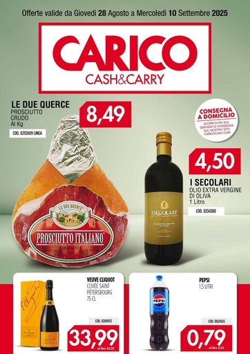 Volantino Carico Cash & Carry