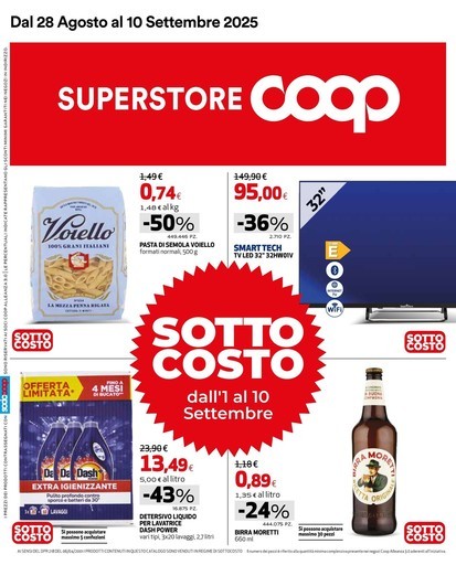 Volantino Coop Alleanza Superstore