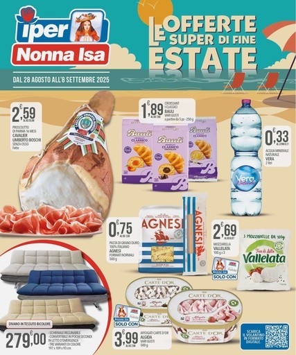 Iper Nonna Isa - Le offerte super di fine estate