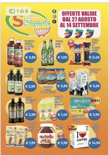 Volantino Supermercato Papale